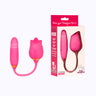 Vibrating Licking Rose - Pink