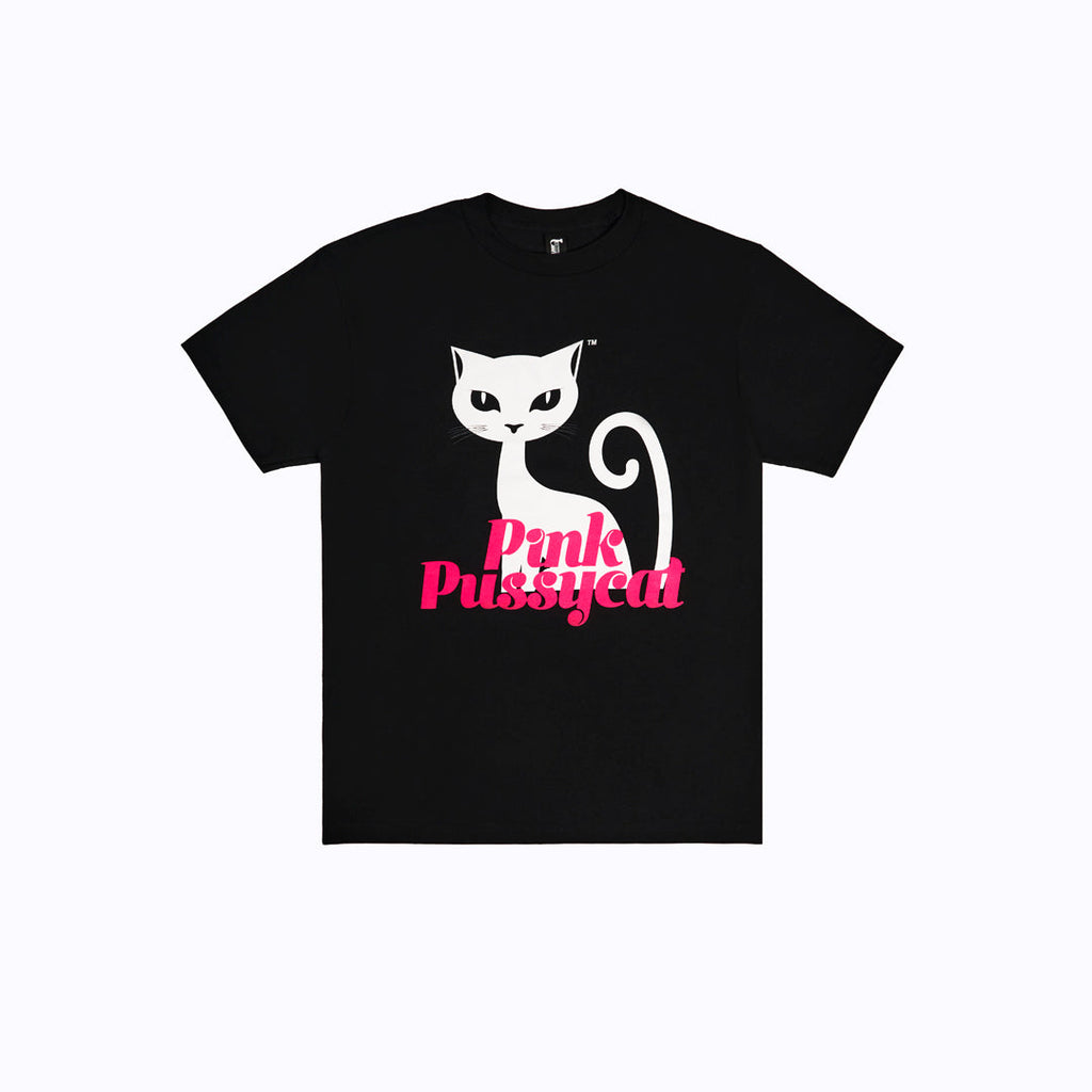 Short Sleeve T-Shirt - White On Black