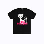 Short Sleeve T-Shirt - White On Black