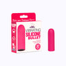 Silicone Bullet Rechargeable Vibrator - Pink