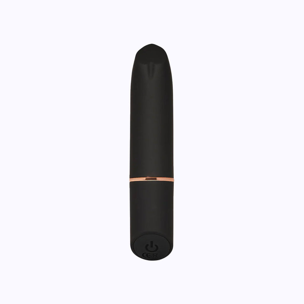 Mini Vibe Rechargeable Silicone Bullet - Black