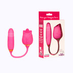 Vibrating Licking Rose - Pink