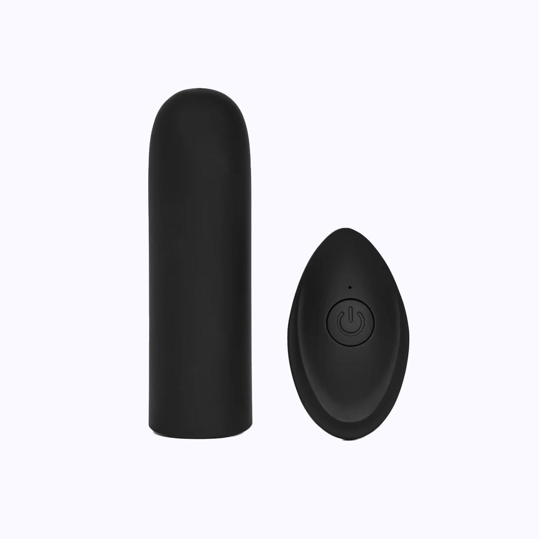 Vibrating Remote Control Rechargeable Bullet