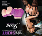 Jessa Rhodes Mini Skirt Pussy & Anus Masturbator